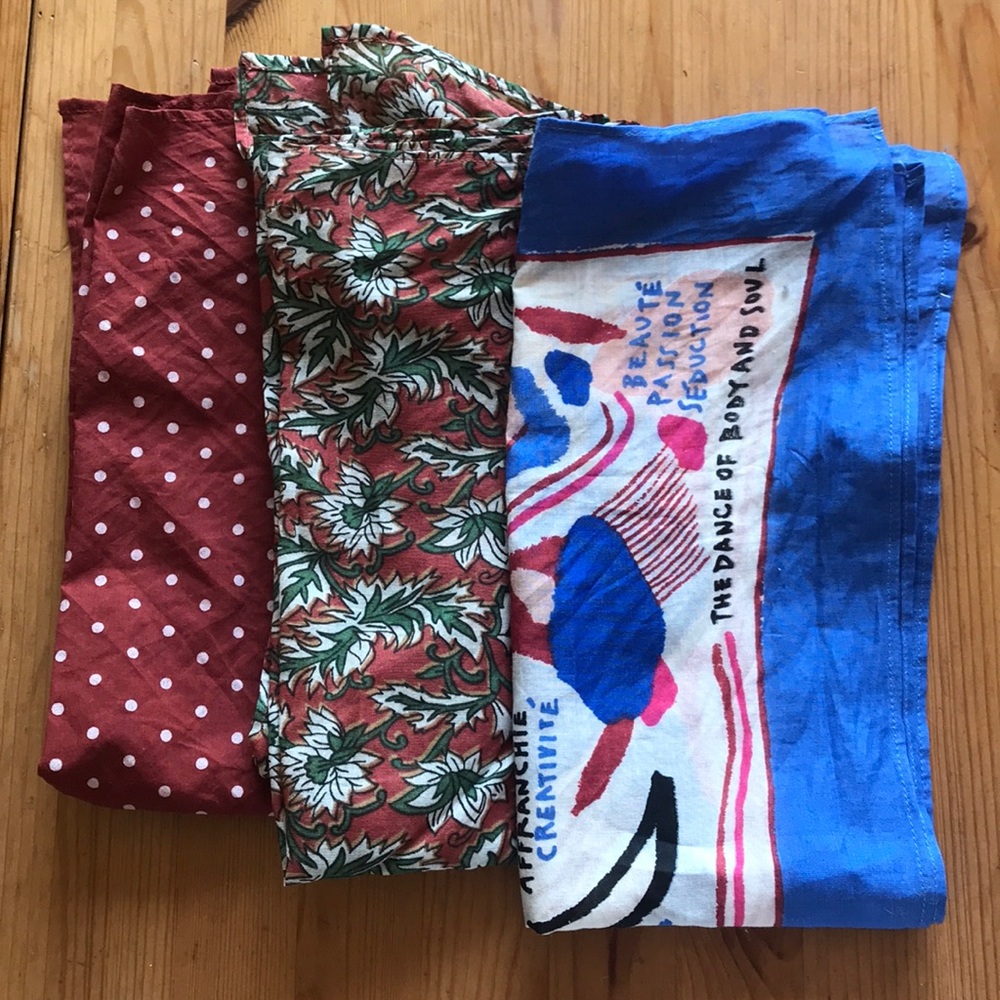 3 Sezane Scarves